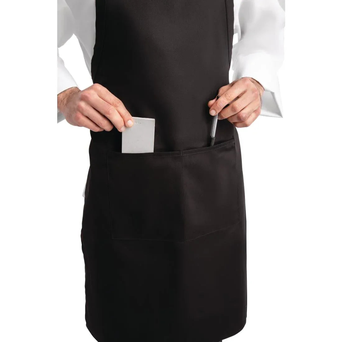 A924 Chef Works Bib Apron - JD Catering Equipment Solutions Ltd
