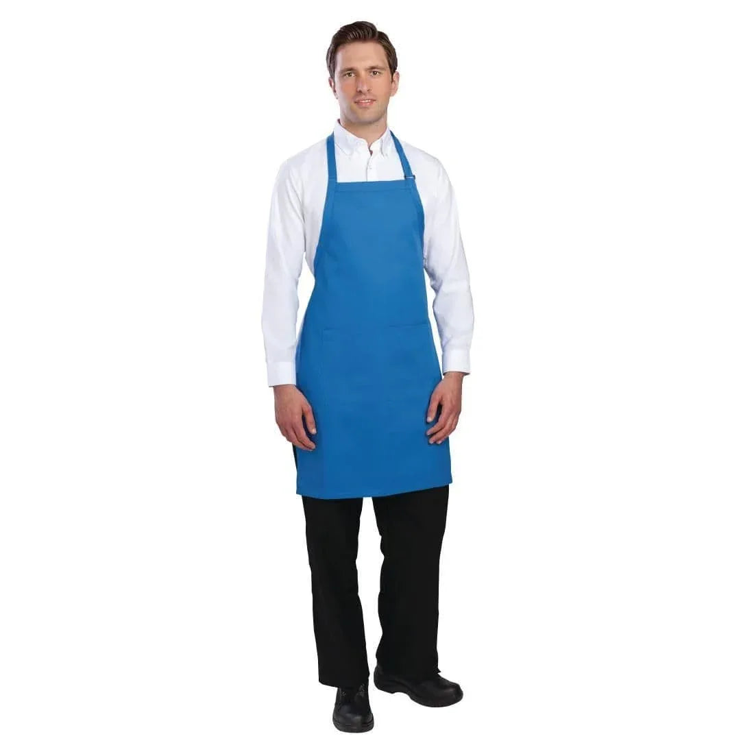 A924 Chef Works Bib Apron - JD Catering Equipment Solutions Ltd