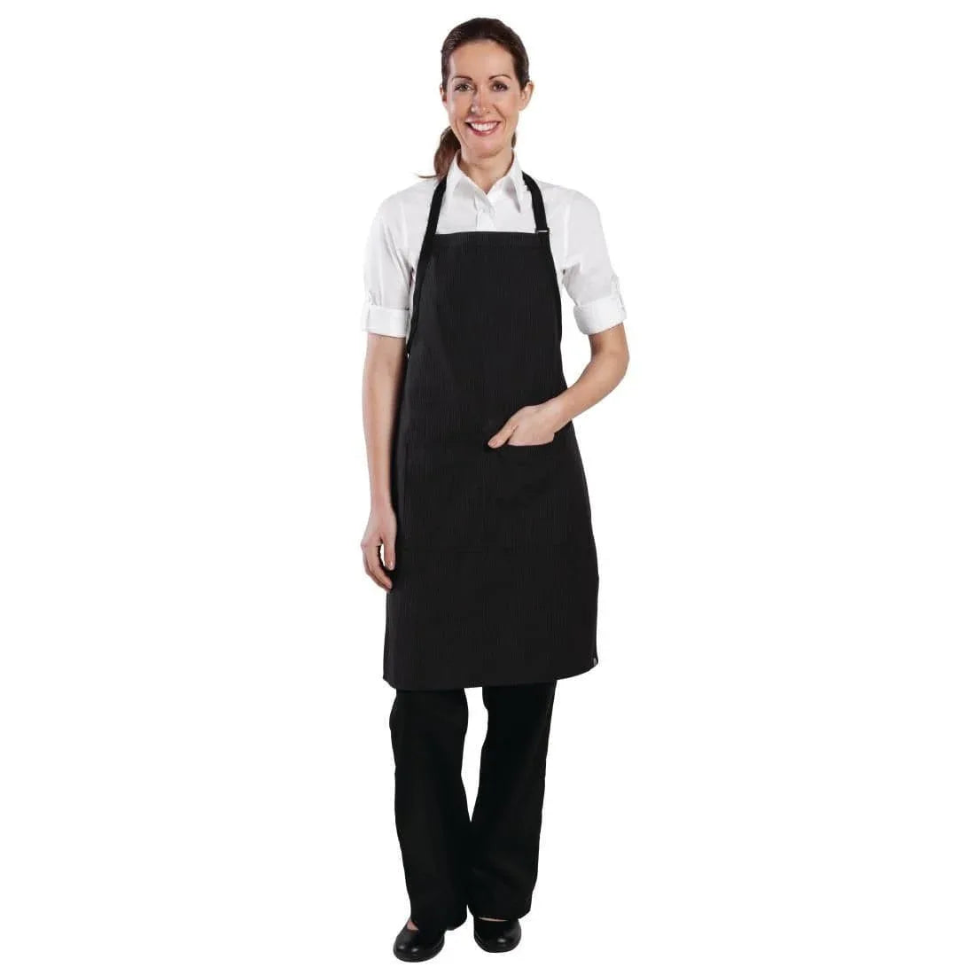 A924 Chef Works Bib Apron - JD Catering Equipment Solutions Ltd