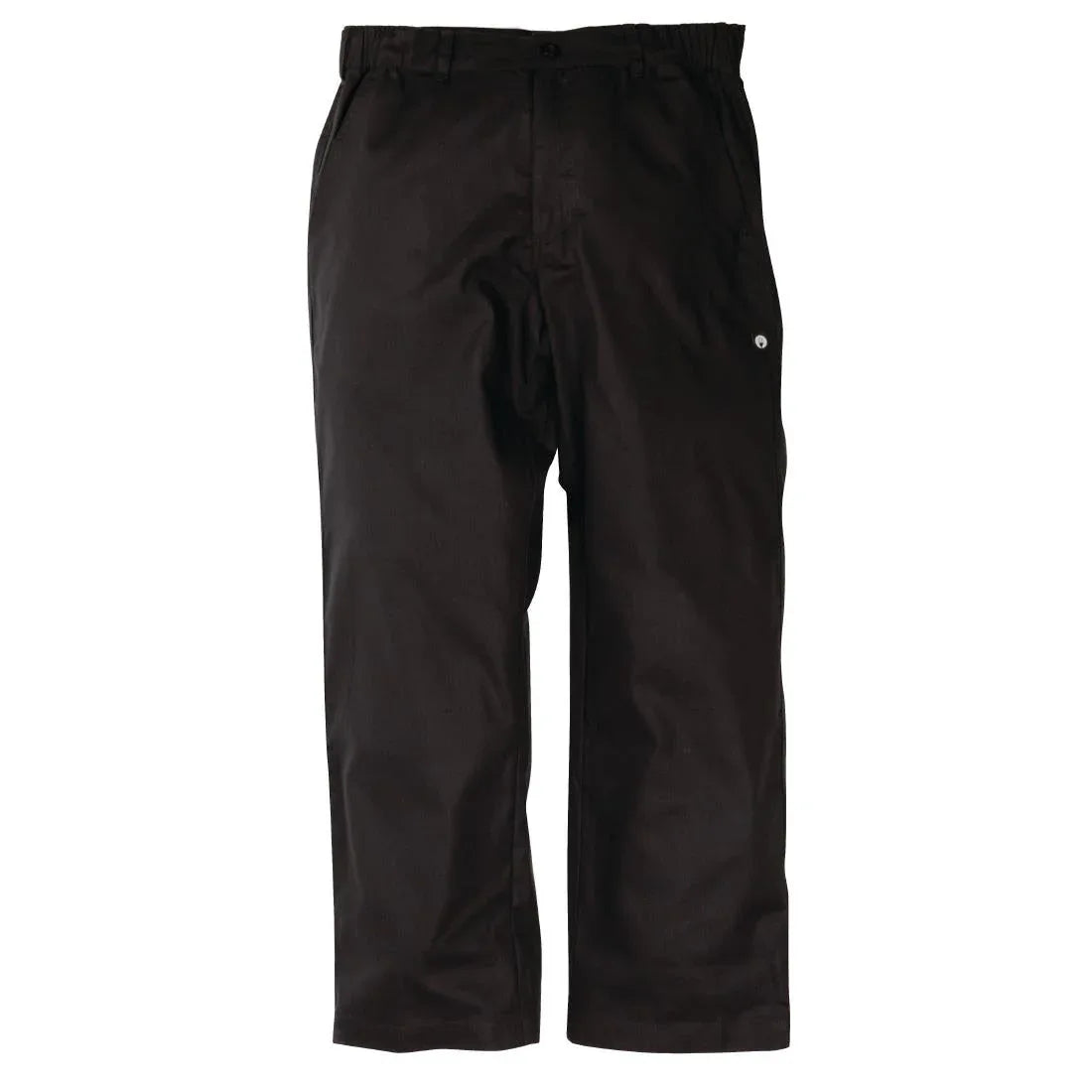 Chef Works Unisex Professional Series Chefs Trousers Black Herringbone JD Catering Equipment Solutions Ltd