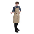 Chef Works Urban Austin Denim Bib Apron Natural JD Catering Equipment Solutions Ltd