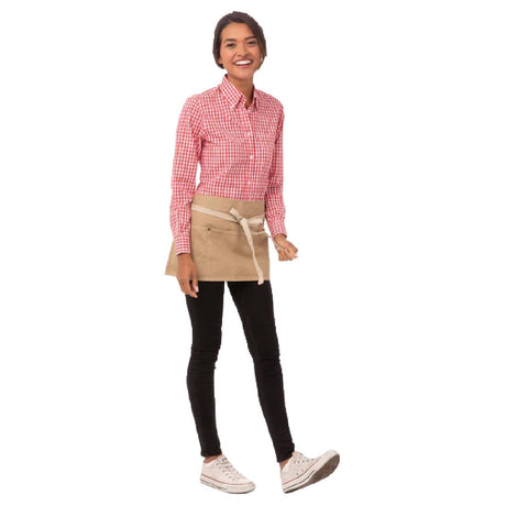 Chef Works Urban Austin Denim Waist Apron Natural JD Catering Equipment Solutions Ltd
