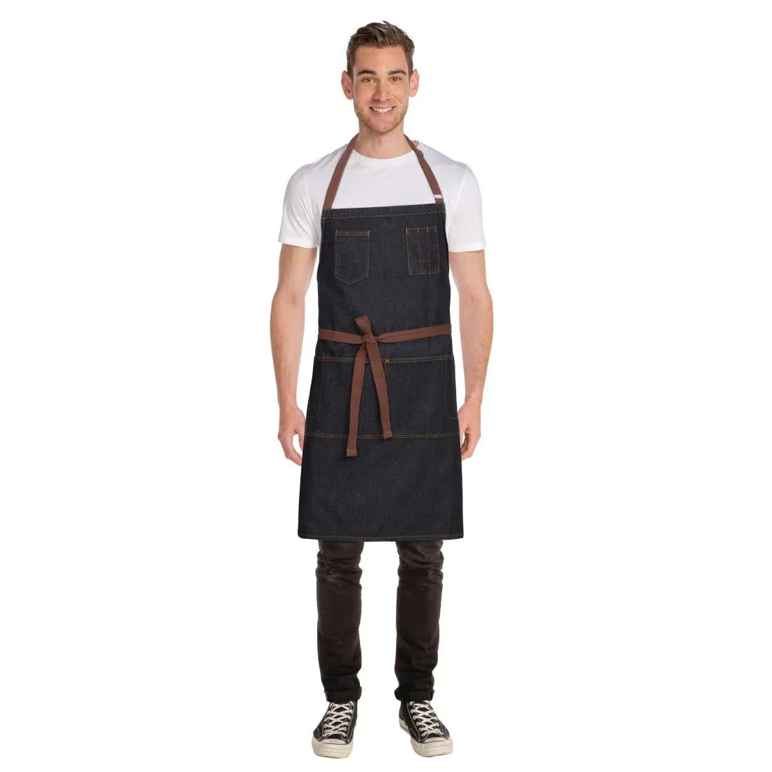 Chef Works Urban Memphis Bib Apron JD Catering Equipment Solutions Ltd