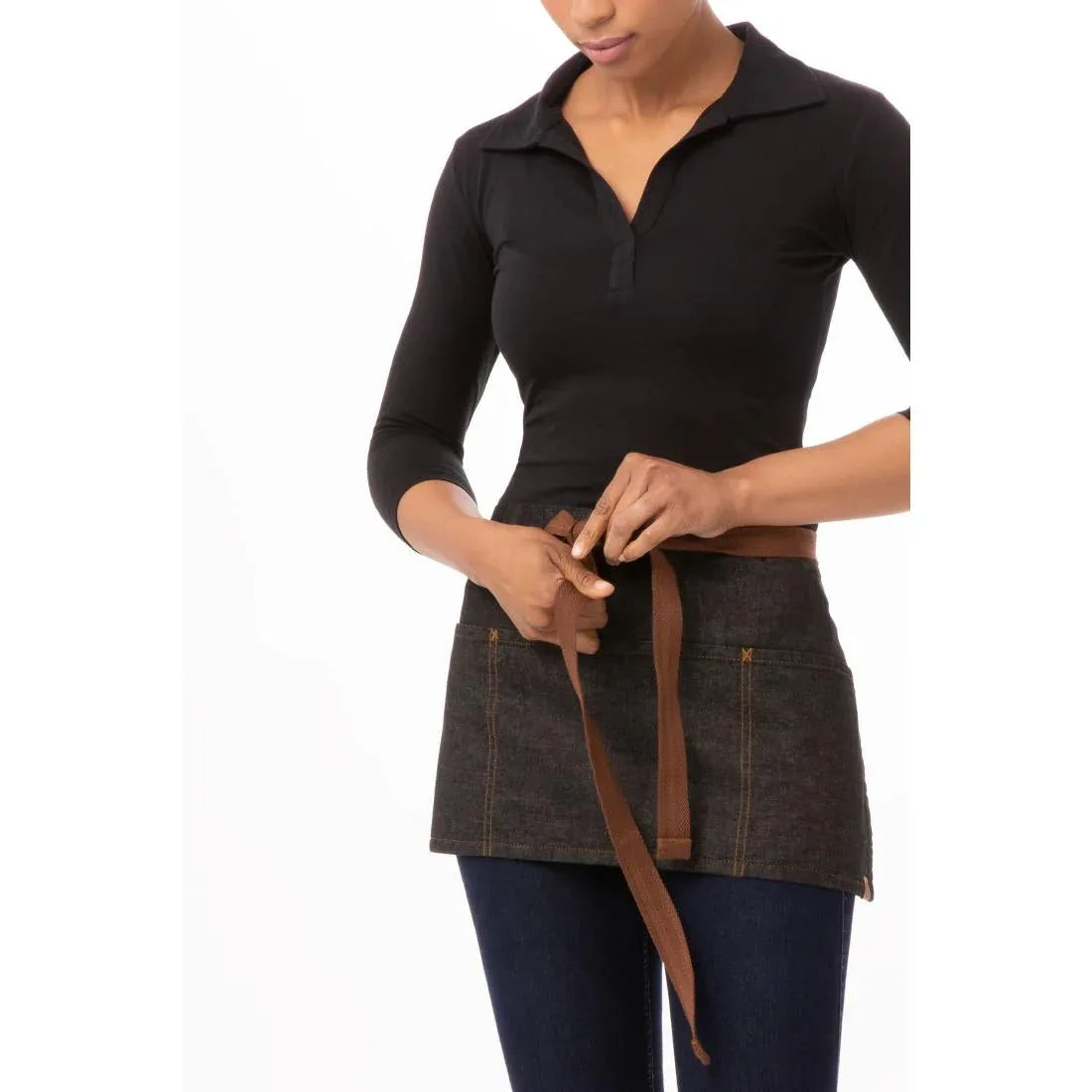 B591 Chef Works Urban Memphis Waist Apron - JD Catering Equipment Solutions Ltd