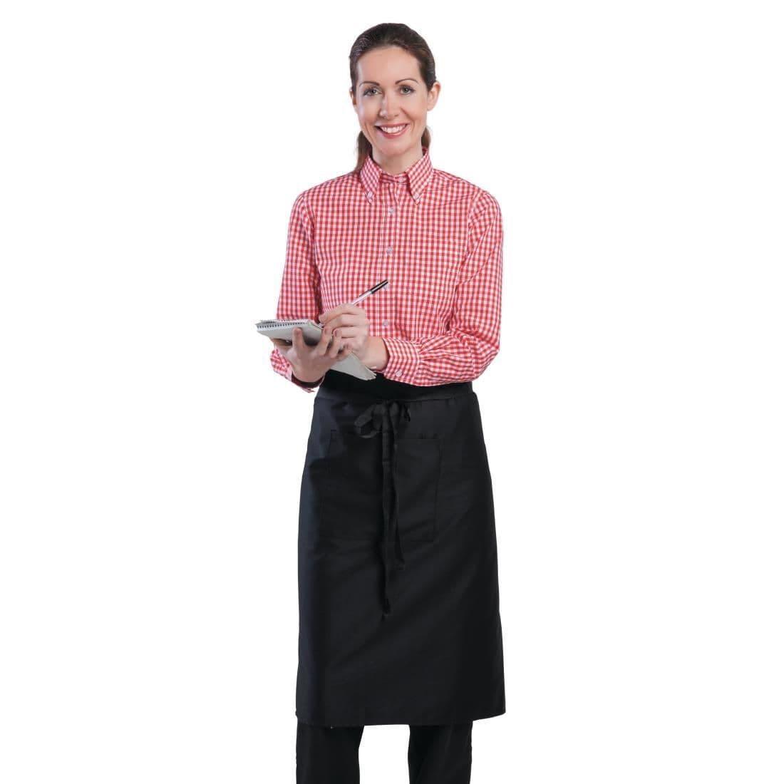 B216-L Chef Works Womens Gingham Shirt - JD Catering Equipment Solutions Ltd