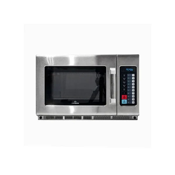 Chefmaster 1000/1800 Watt Programmable Microwave - JD Catering Equipment Solutions Ltd