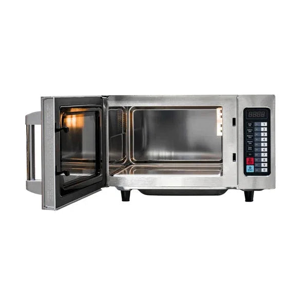 Chefmaster 1000/1800 Watt Programmable Microwave - JD Catering Equipment Solutions Ltd