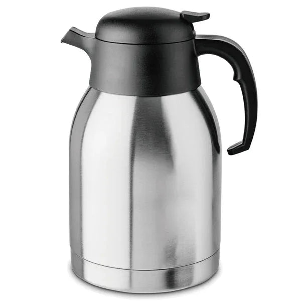 Chefmaster Stainless Steel Vacuum Jug Grand Cafe 2.0 Litre DF148 - JD Catering Equipment Solutions Ltd