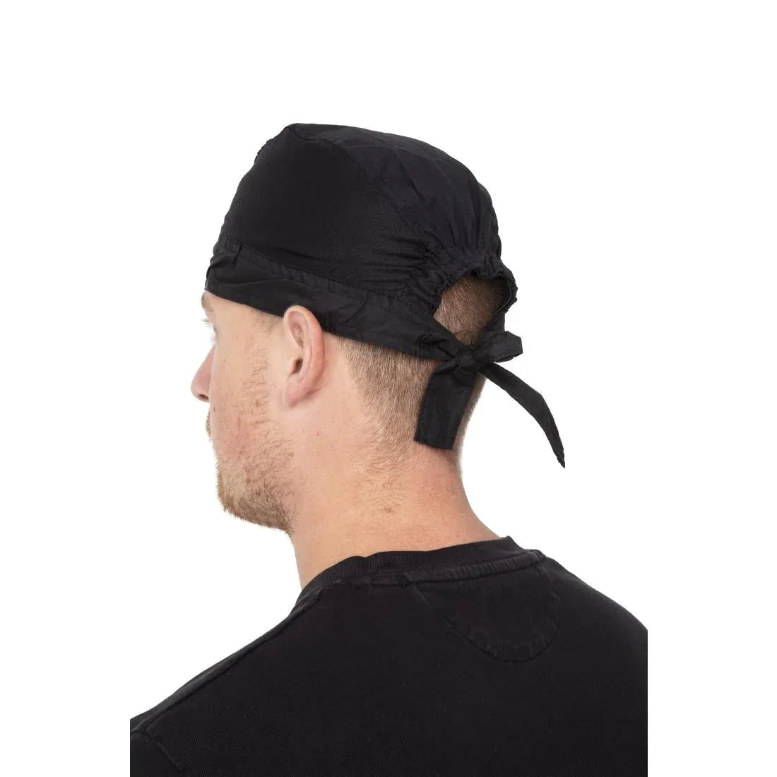 B390 Chefs Bandana Black - JD Catering Equipment Solutions Ltd