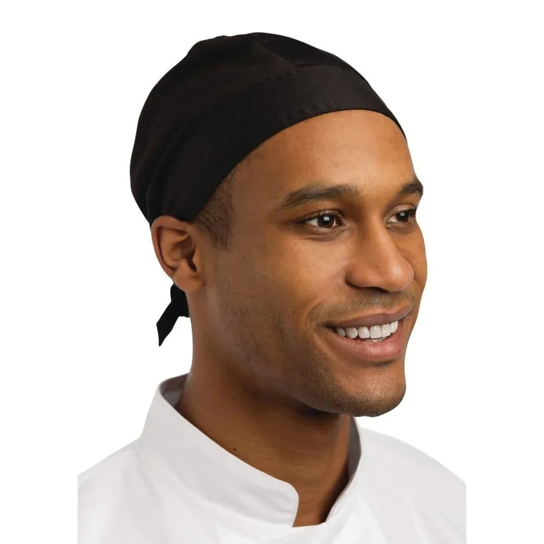 B390 Chefs Bandana Black - JD Catering Equipment Solutions Ltd
