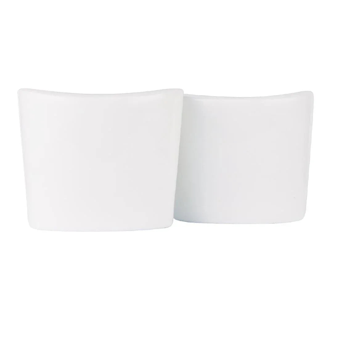 CA938 Churchill Alchemy Ambience Oval Salt Pots (Pack of 6) - JD Catering Equipment Solutions Ltd