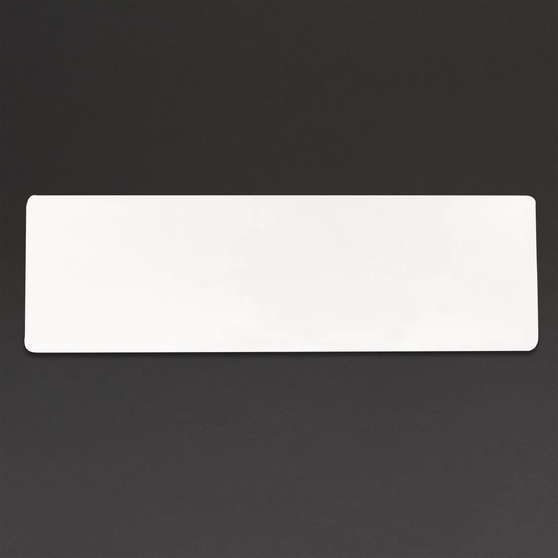 Churchill Alchemy Buffet Melamine Trays White GN 2/4 (Pack of 4) JD Catering Equipment Solutions Ltd