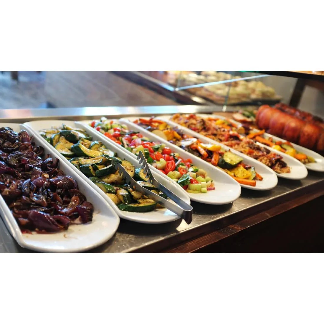 CC416 Churchill Alchemy Counterwave Serving Dishes 230x 310mm (Pack of 2) - JD Catering Equipment Solutions Ltd