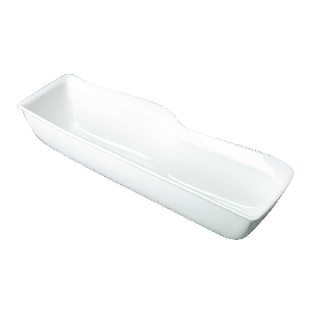 Churchill Alchemy Counterwave Serving Dishes 500x 160mm (Pack of 2) JD Catering Equipment Solutions Ltd