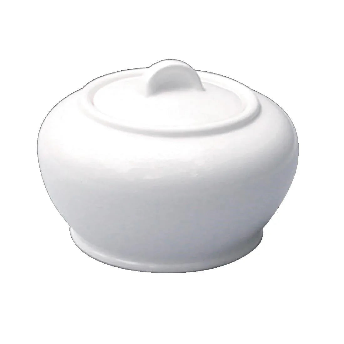 C833 Churchill Alchemy Covered Sugar Bowls 227ml (Pack of 6) - JD Catering Equipment Solutions Ltd