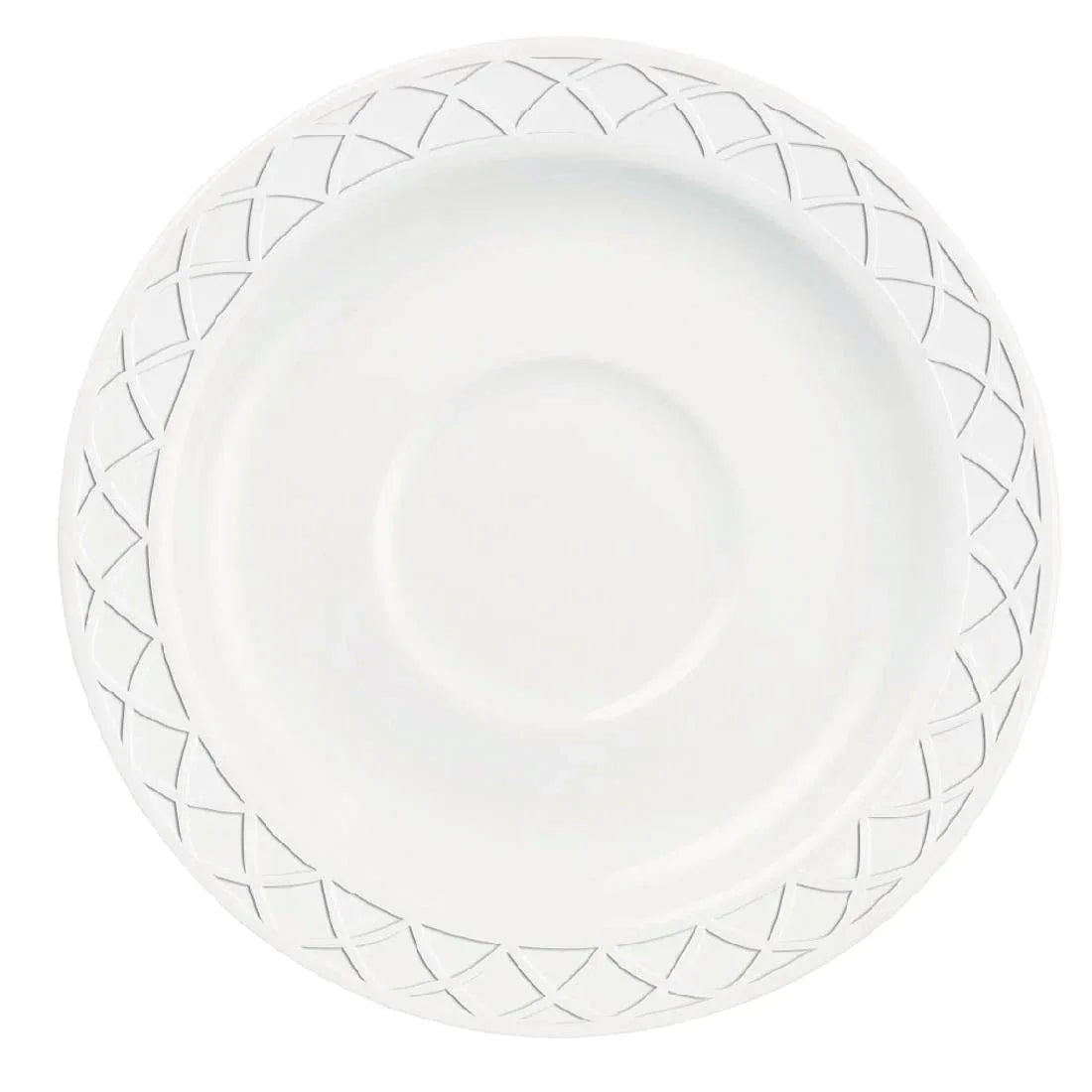 Y523 Churchill Alchemy Jardin Coupe Tea Saucers (Pack of 24) - JD Catering Equipment Solutions Ltd