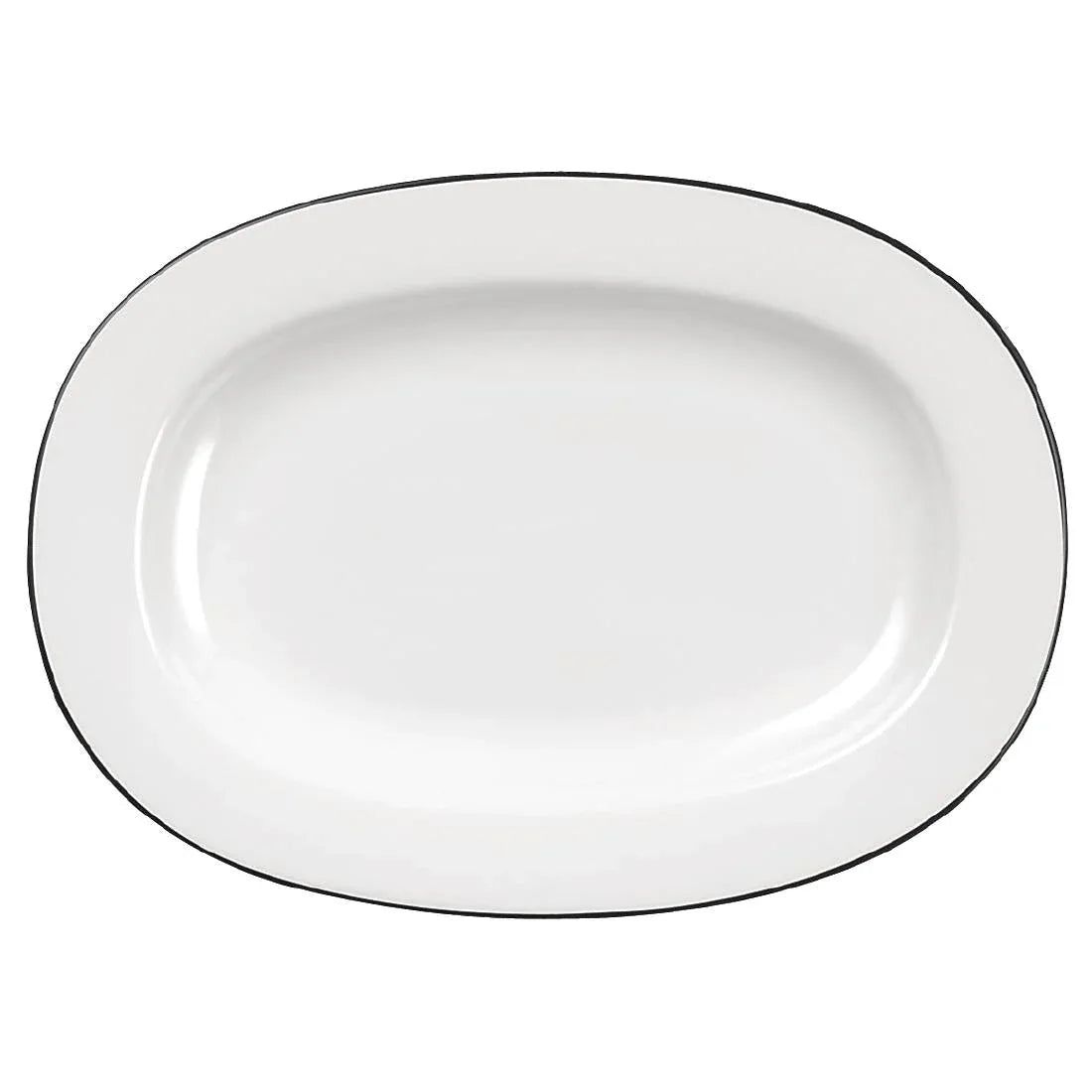 W566 Churchill Alchemy Mono Oval Dishes 330mm (Pack of 6) - JD Catering Equipment Solutions Ltd