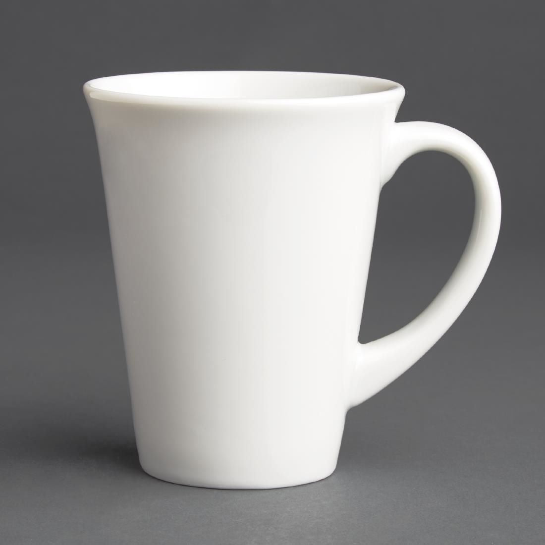 Churchill Art de Cuisine Menu Flared Mugs 340ml (Pack of 6) JD Catering Equipment Solutions Ltd