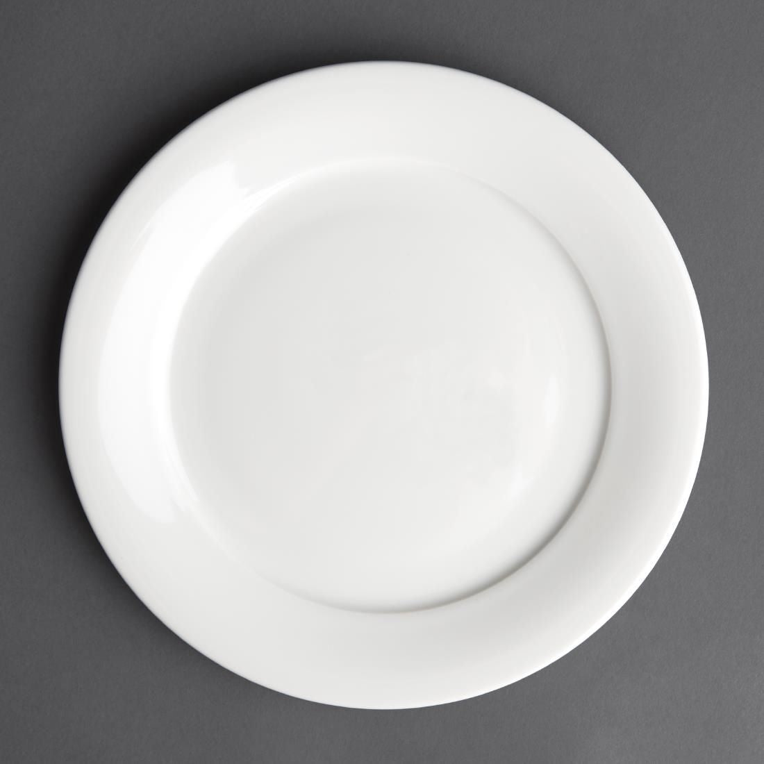 Churchill Art de Cuisine Menu Mid Rimmed Plates 202mm (Pack of 6) JD Catering Equipment Solutions Ltd