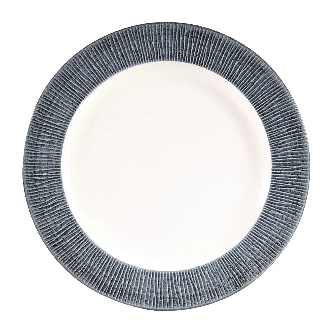 DS695 Churchill Bamboo Footed Plates Mist 276mm (Pack of 12) - JD Catering Equipment Solutions Ltd