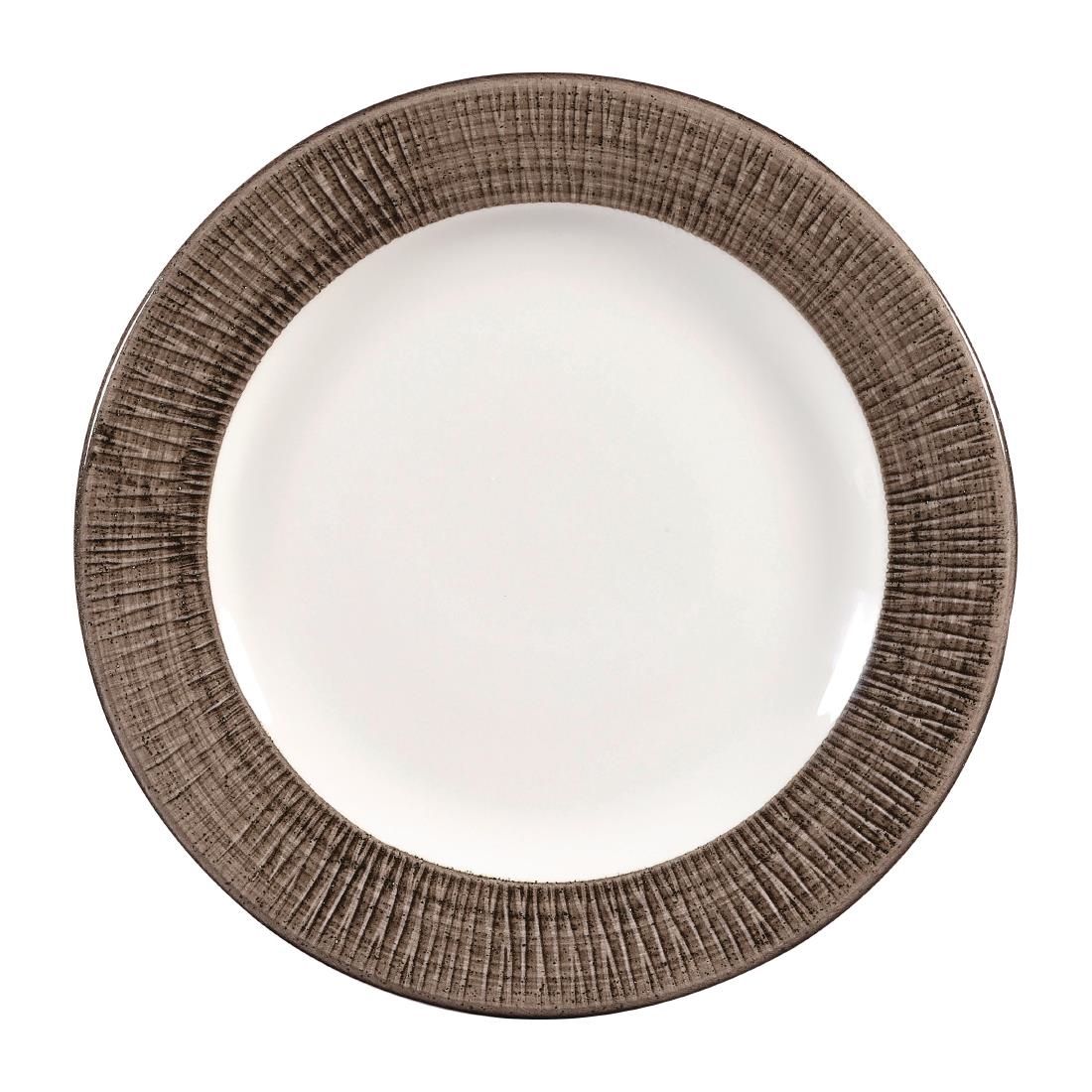 Churchill Bamboo Plates Dusk 210mm (Pack of 12) JD Catering Equipment Solutions Ltd