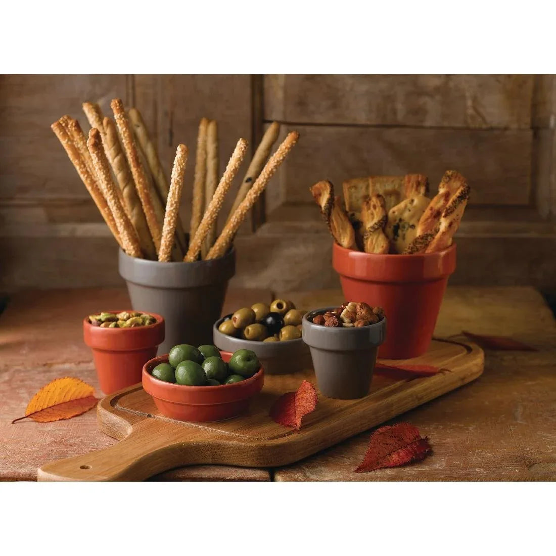 GM693 Churchill Bit On The Side Plant Pot Pebble 2oz (Pack of 12) - JD Catering Equipment Solutions Ltd