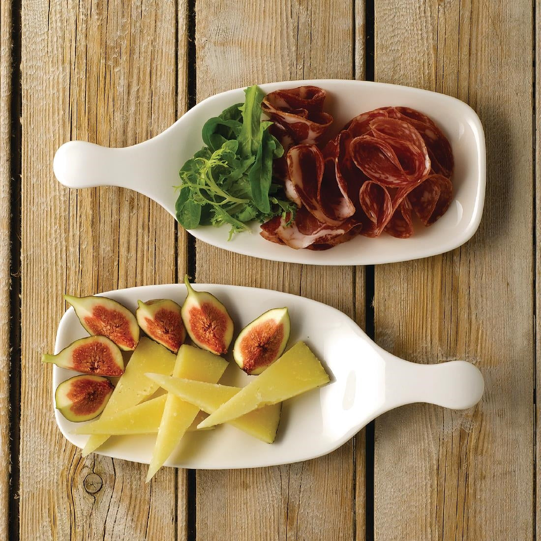 Churchill Bit on the Side Handled Paddle White 284mm (Pack of 6) JD Catering Equipment Solutions Ltd