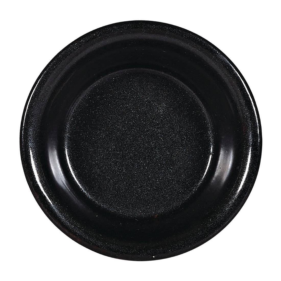 Churchill Black Igneous Stoneware Ramekin 90mm (Pack of 6) JD Catering Equipment Solutions Ltd
