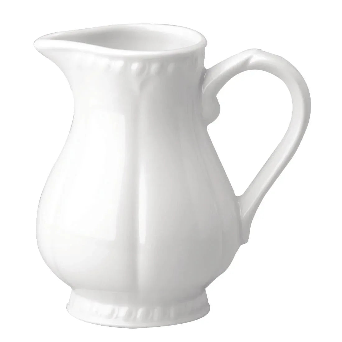 Churchill Buckingham White Milk Jugs 284ml (Pack of 4) JD Catering Equipment Solutions Ltd