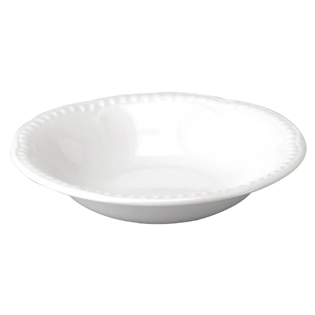 P873 Churchill Buckingham White Oatmeal Bowls 180mm (Pack of 24) - JD Catering Equipment Solutions Ltd