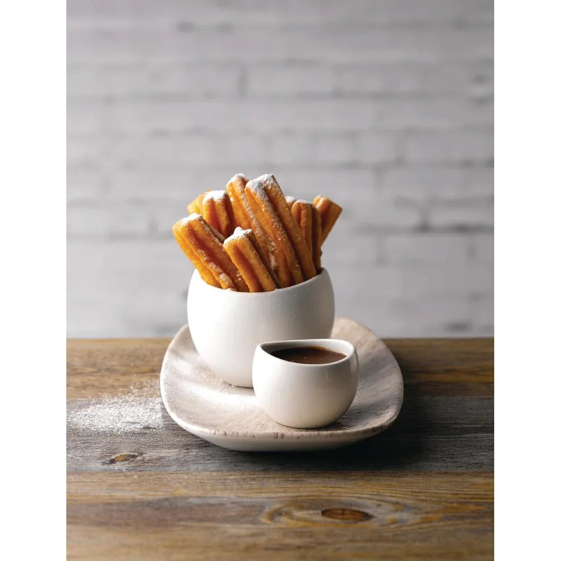 DY124 Churchill Bulb Chip Mugs White 300ml (Pack of 6) - JD Catering Equipment Solutions Ltd