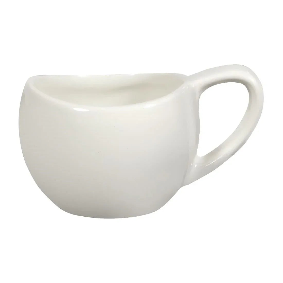 DY123 Churchill Bulb Espresso Cups White 70ml (Pack of 6) - JD Catering Equipment Solutions Ltd