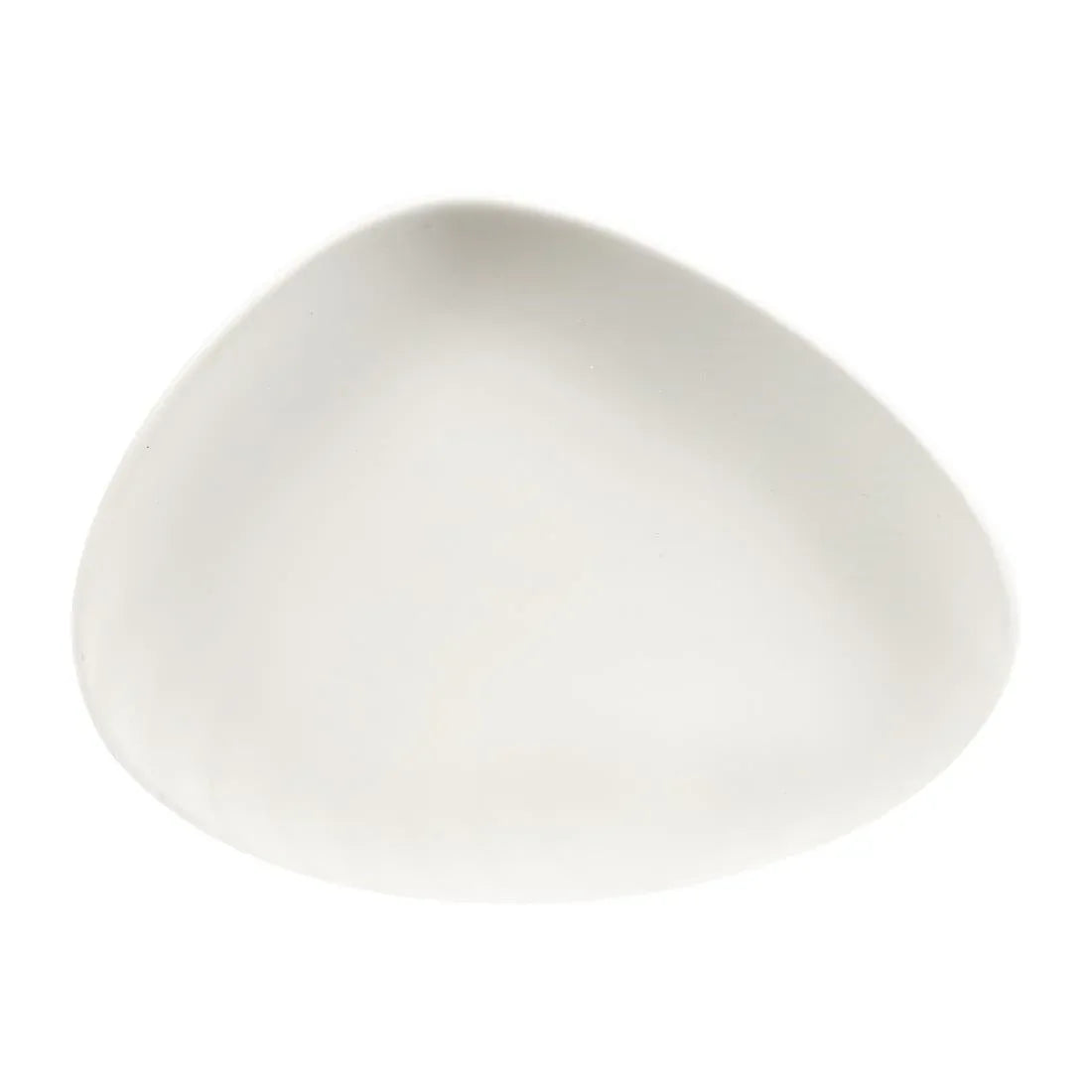 DY128 Churchill Chefs Plates Triangular Plates White 200mm (Pack of 12) - JD Catering Equipment Solutions Ltd