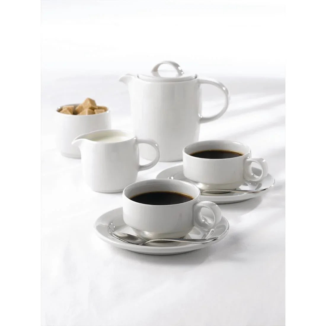 CA970 Churchill Compact Beverage Pots 426ml (Pack of 4) - JD Catering Equipment Solutions Ltd