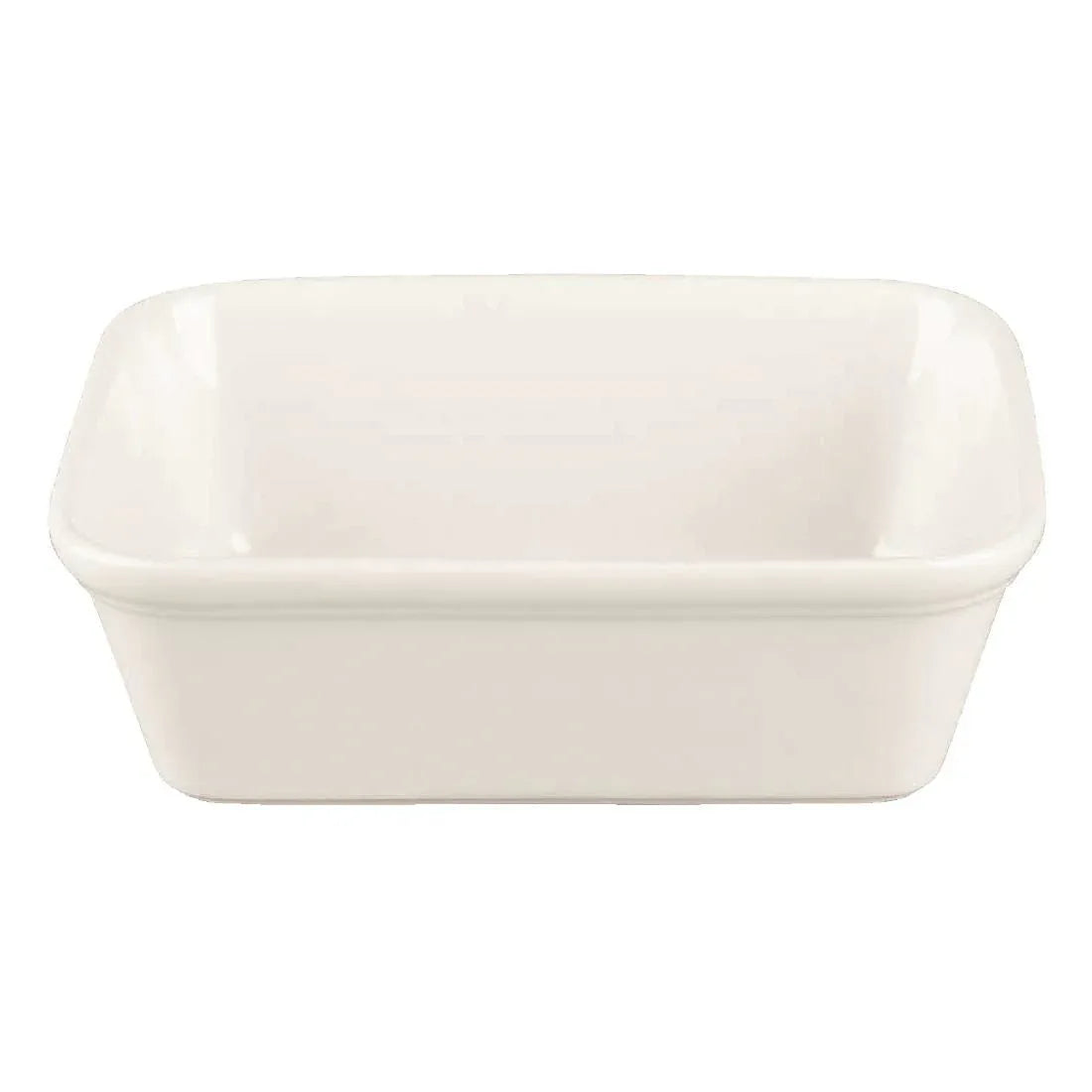 CE403 Churchill Cookware White Rectangular Dishes 160x 120mm (Pack of 12) - JD Catering Equipment Solutions Ltd