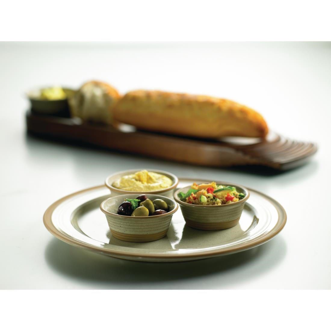 Churchill Igneous Stoneware Plates 330mm (Pack of 6) JD Catering Equipment Solutions Ltd