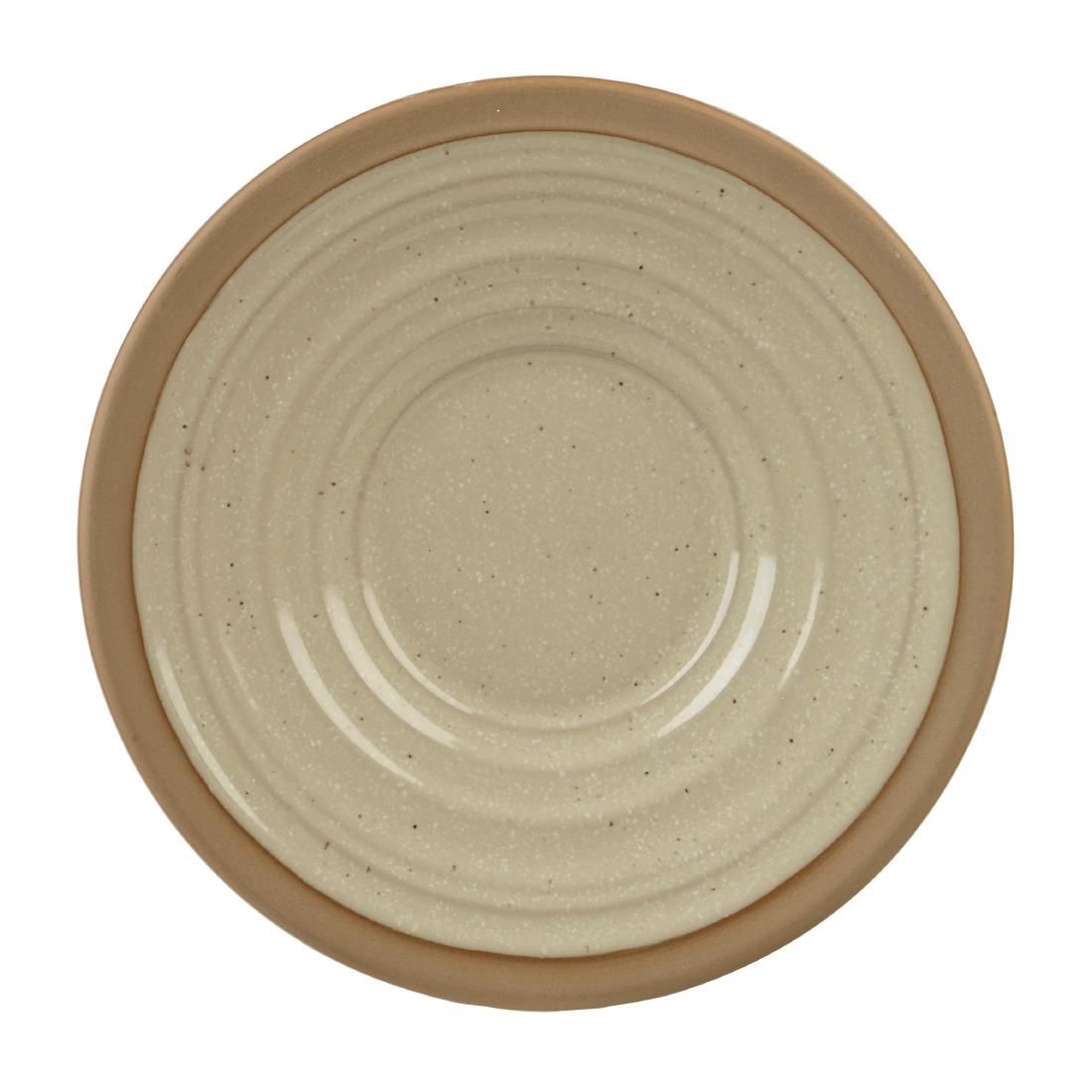Churchill Igneous Stoneware Saucers 165mm (Pack of 6) JD Catering Equipment Solutions Ltd