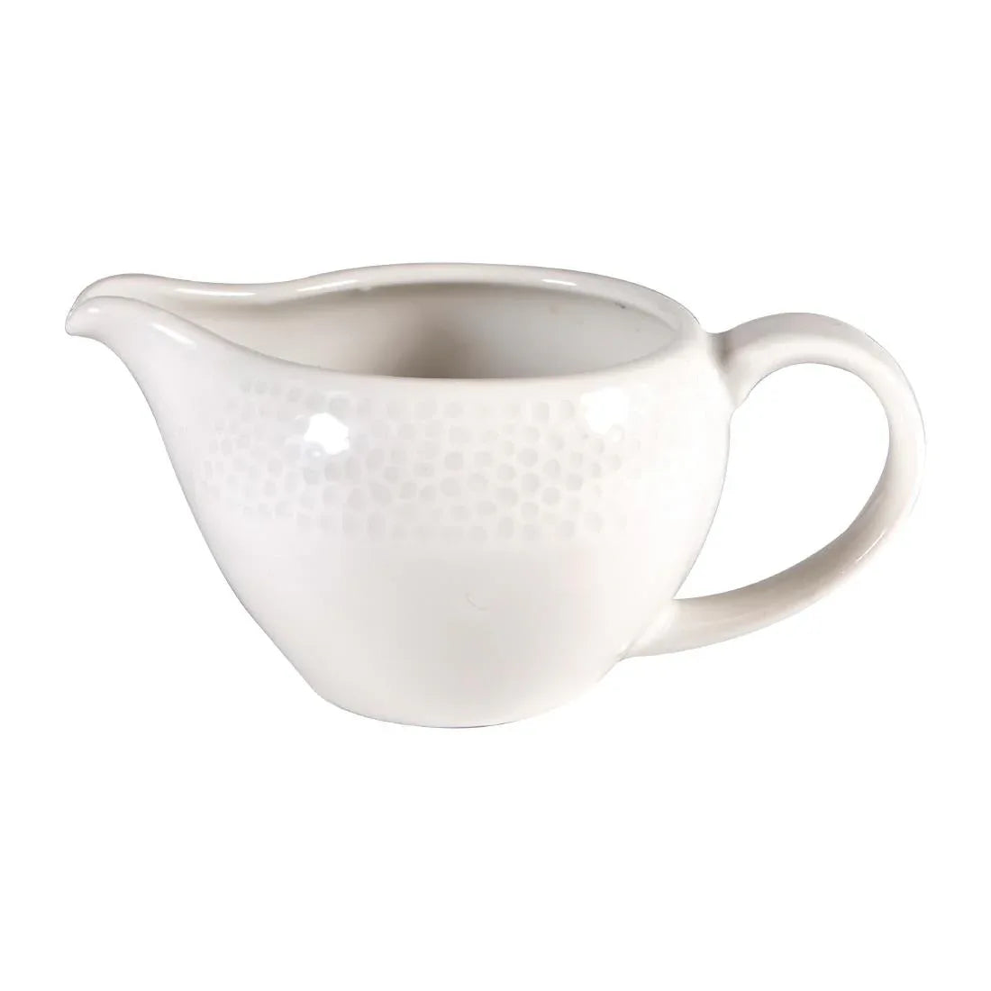 DY852 Churchill Isla Jug White 227ml 8oz (Pack of 4) - JD Catering Equipment Solutions Ltd