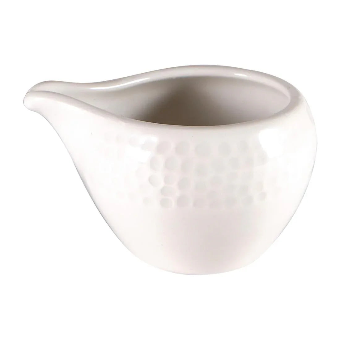 DY854 Churchill Isla Jug White 56ml 2oz (Pack of 12) - JD Catering Equipment Solutions Ltd