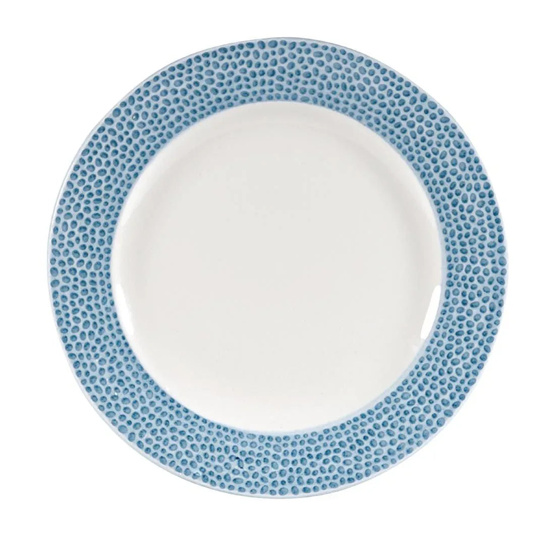 DY869 Churchill Isla Plate Ocean Blue 170mm (Pack of 12) - JD Catering Equipment Solutions Ltd