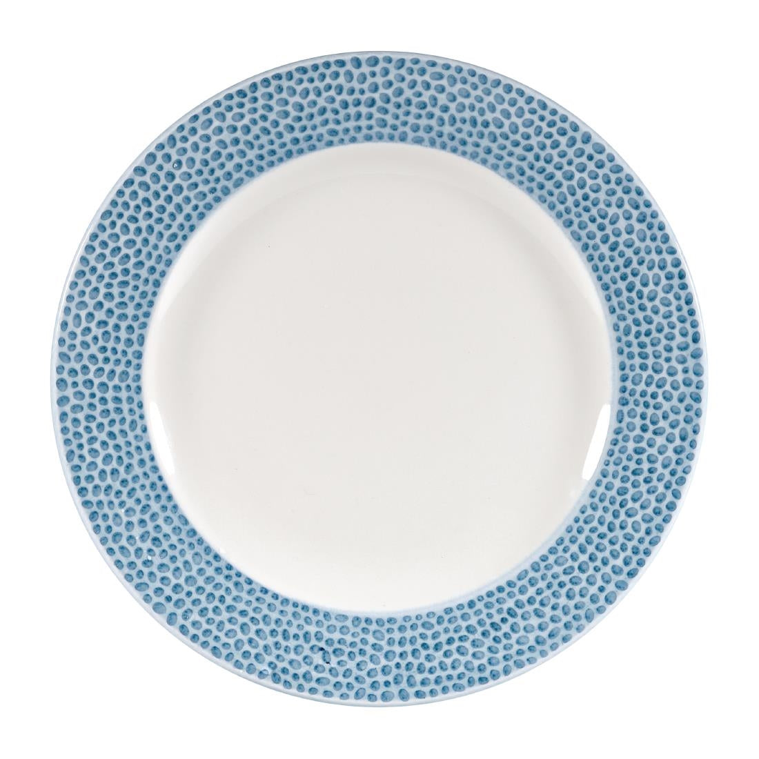 Churchill Isla Plate Ocean Blue 210mm (Pack of 12) JD Catering Equipment Solutions Ltd