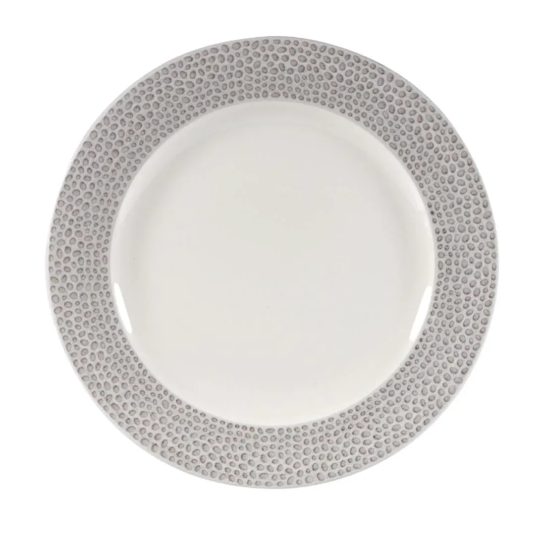 DY863 Churchill Isla Plate Shale Grey 170mm (Pack of 12) - JD Catering Equipment Solutions Ltd