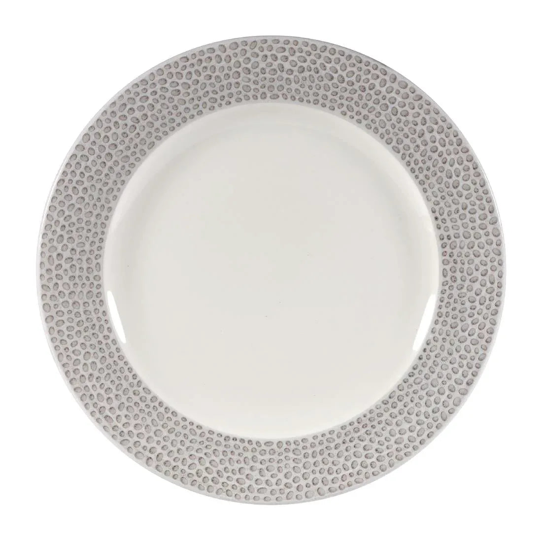 DY862 Churchill Isla Plate Shale Grey 210mm (Pack of 12) - JD Catering Equipment Solutions Ltd