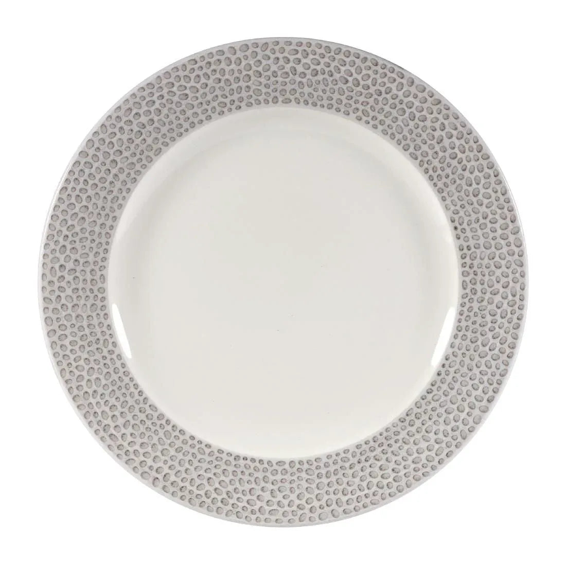 DY862 Churchill Isla Plate Shale Grey 210mm (Pack of 12) - JD Catering Equipment Solutions Ltd