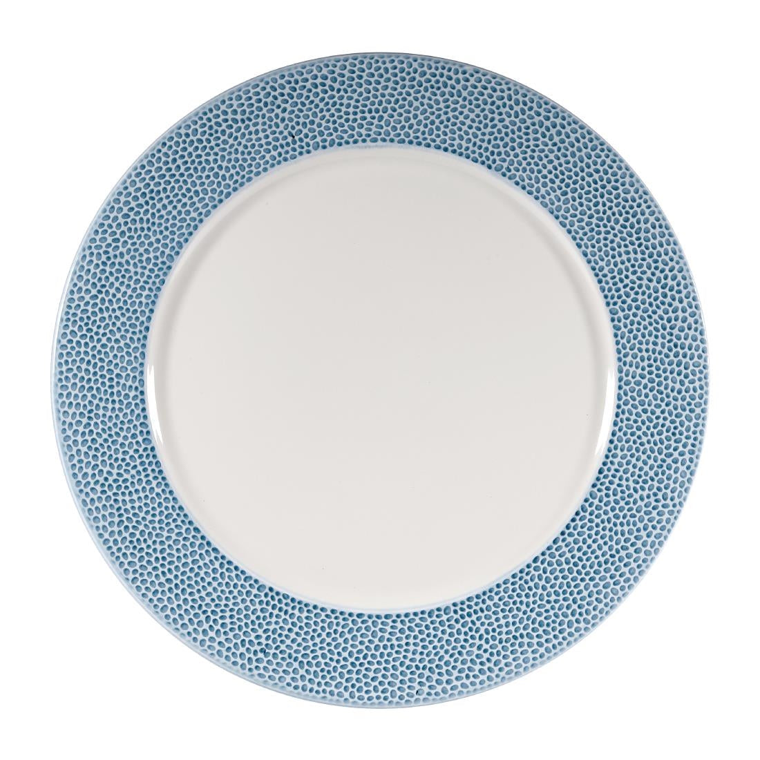 Churchill Isla Presentation Plate Ocean Blue 305mm (Pack of 12) JD Catering Equipment Solutions Ltd