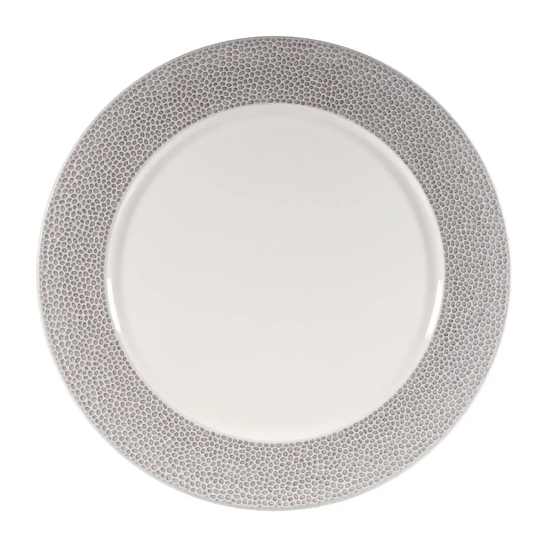 DY860 Churchill Isla Presentation Plate Shale Grey 305mm (Pack of 12) - JD Catering Equipment Solutions Ltd
