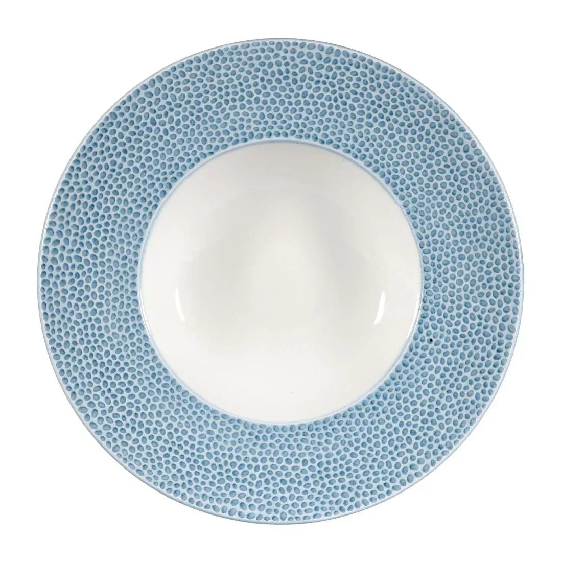 DY871 Churchill Isla Wide Rim Bowl Ocean Blue 240mm (Pack of 12) - JD Catering Equipment Solutions Ltd