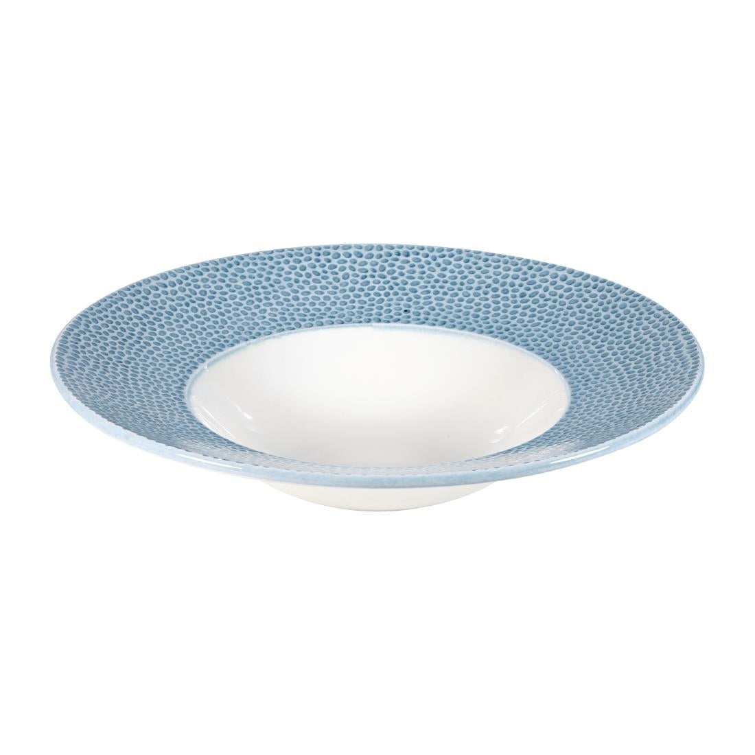 Churchill Isla Wide Rim Bowl Ocean Blue 240mm (Pack of 12) JD Catering Equipment Solutions Ltd