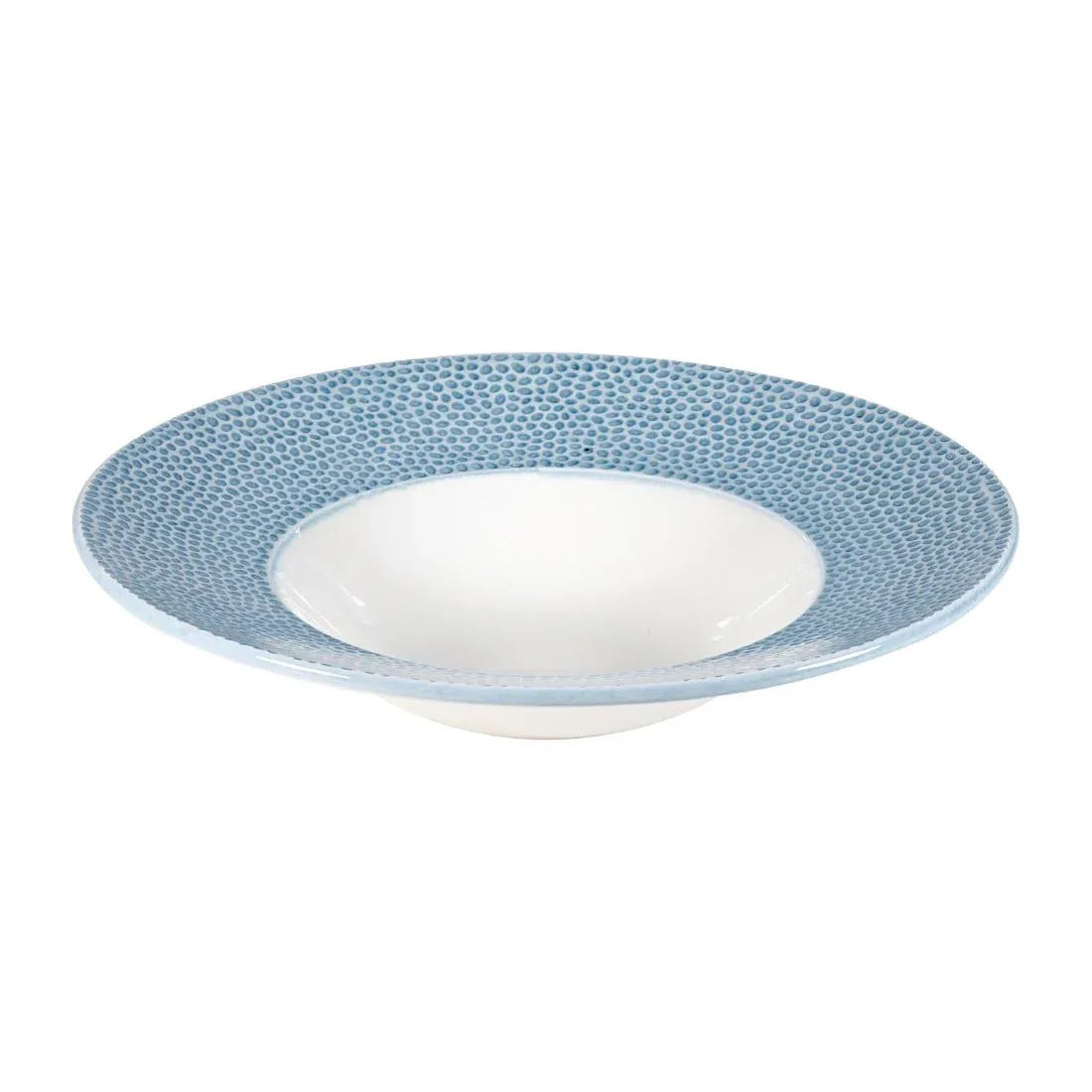 DY871 Churchill Isla Wide Rim Bowl Ocean Blue 240mm (Pack of 12) - JD Catering Equipment Solutions Ltd
