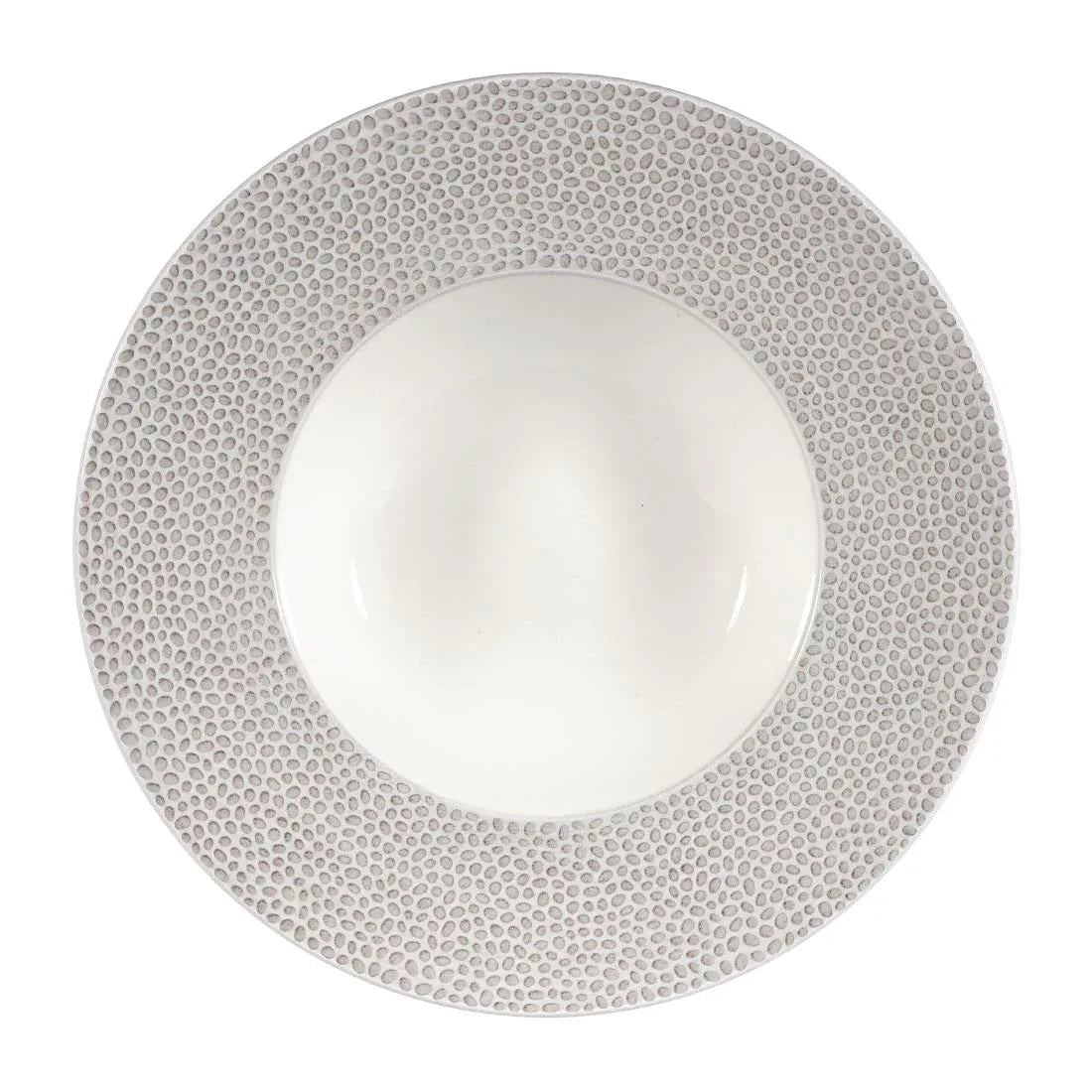 DY865 Churchill Isla Wide Rim Bowl Shale Grey 240mm (Pack of 12) - JD Catering Equipment Solutions Ltd
